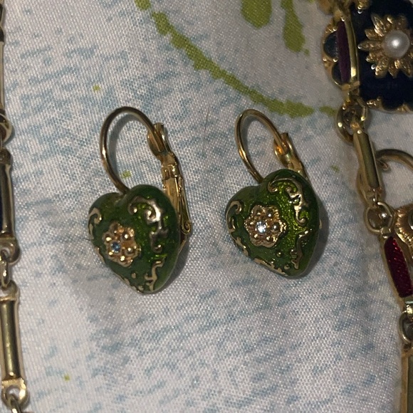 Joan Rivers Multicolor Heart Charm Necklace Set - Picture 3 of 8